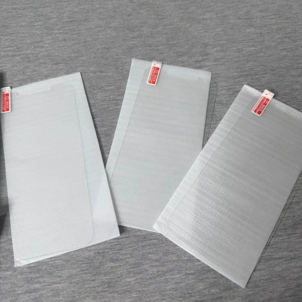 UniqueMe iPhone 12 Pro Clear Screen Protectors 5 PCS. Set